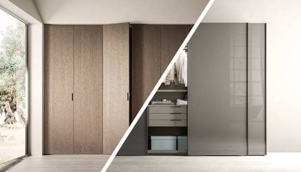 Portes coulissantes ou battantes